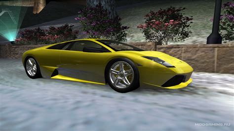 Суперкар Lamborghini Murciélago Lp640 мод для Nfs Underground 2