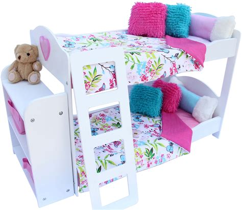 18 Inch Doll Furniture For American Girl Dolls 18 Doll Bunk Bed 2