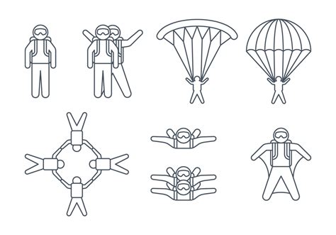 Skydiving Symbol