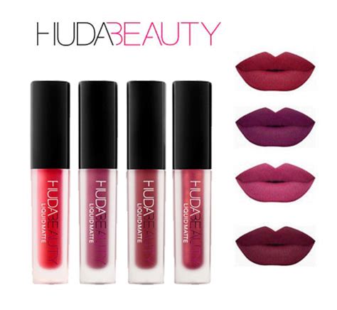 Test Gratuit Huda Beauty Rouge à Lèvres Liquide Matte Tous Testeurs