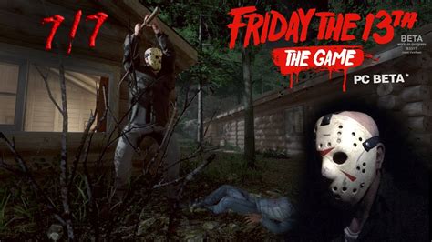 Friday The 13th The Game Beta Gameplay 20 Jason Part 3 77 Youtube