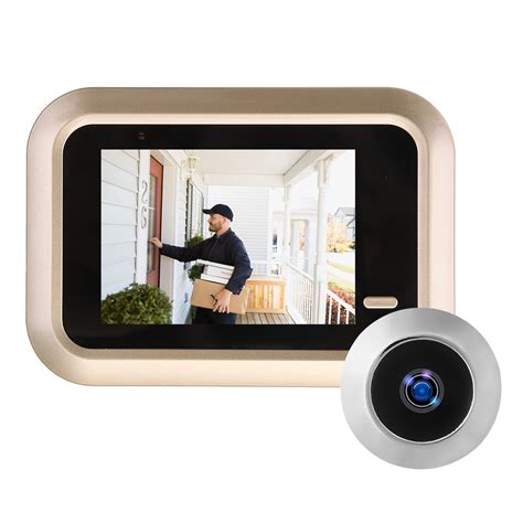 24 Inch Lcd Digital Video Doorbell Viewer Peephole Security Door Eye