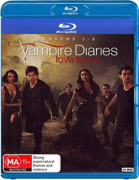 Amazon Vampire Diaries Seasons 1 6 Blu Ray Tvドラマ