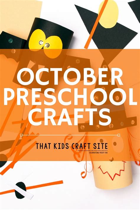 October Crafts For Kids October Preschool Crafts That Kids Craft Site
