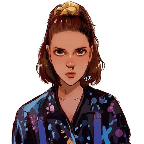 Fan Art Eleven Stranger Things Cartoon Images And Photos Finder