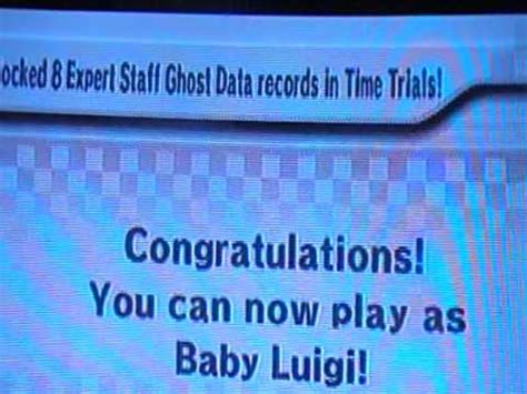 You have unlocked baby luigi! how to unlock baby luigi - YouTube