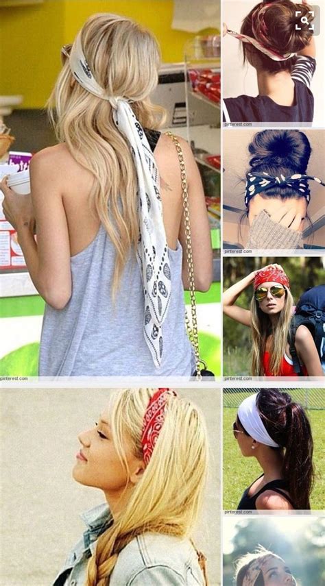 Pin By Emily Vincent On V Personal Hairstyles Bandana Hairstyles For Long Hair Hair Styles