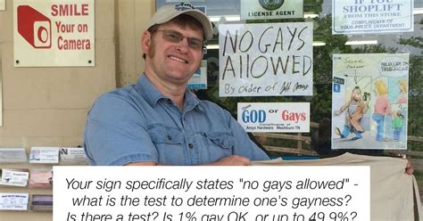 Homophobic Hardware Store Owner Gets Roasted On Yelp After Posting No Gays Allowed Sign In Window