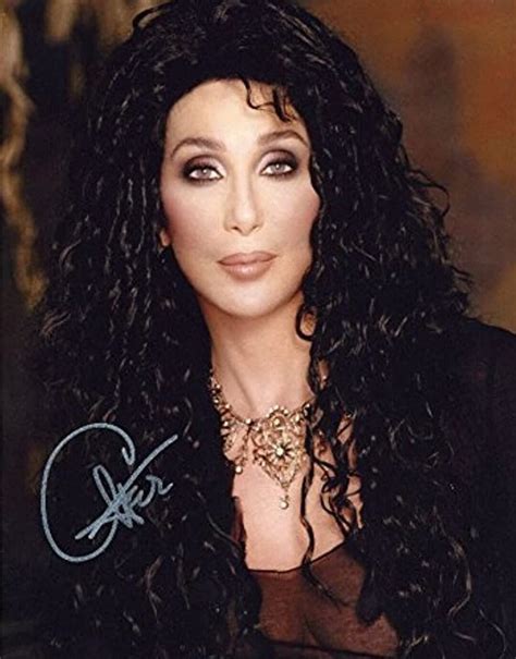 Cher Signed Autograph Reprint Photo Or Canvas Print Excellent Etsy