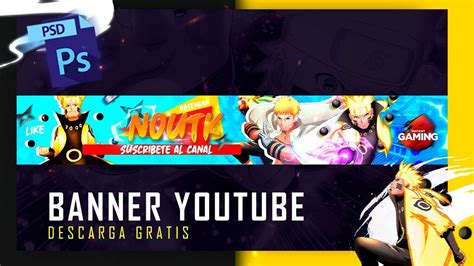 Naruto Shippuden Banner Para Youtube Descarga Gratis Speed Art