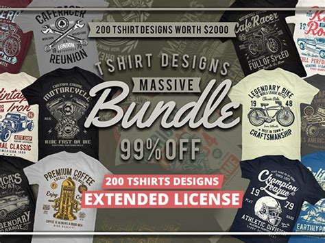 200 Tshirts Designs Bundle by Buytshirtdesigns on Dribbble