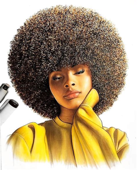 Art On Instagram Celebrating Natural Hair And Texture Diversity 😍😍😍