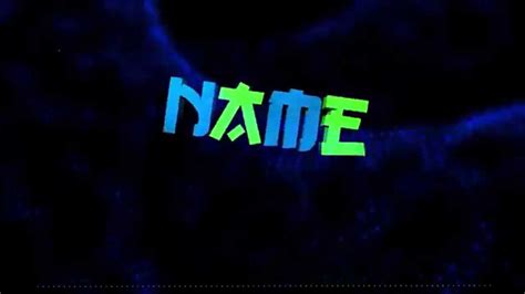 Start making awesome videos online! Name Intro Template FREE - Cinema 4D, After Effects CS6 ...