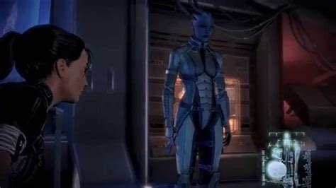 Mass Effect 3 Femshep Liara Romance Scene 720p Youtube