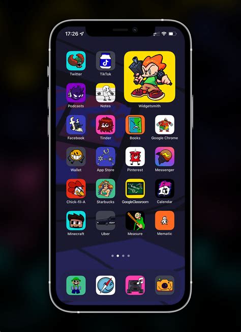Friday Night Funkin App Icons Fnf App Icons Aesthetic Ios 15 And Android
