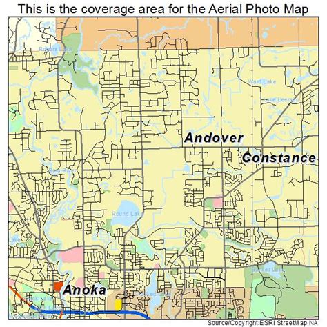 Aerial Photography Map Of Andover Mn Minnesota