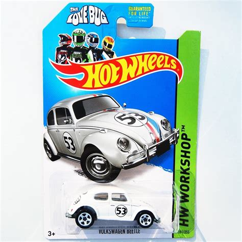 Hot Wheels Herbie The Love Bug Toy Car Movie Car Time Machine Etsy México