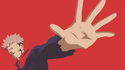 Jujutsu Kaisen Minimalist Wallpapers Top Free Jujutsu Kaisen