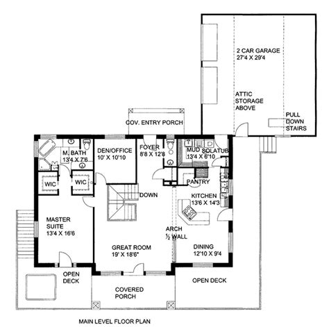 House Plan 039 00704 Mountain Plan 3206 Square Feet 2 Bedrooms 2