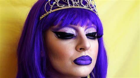 Drag Queen Halloween Makeup Tutorial Youtube