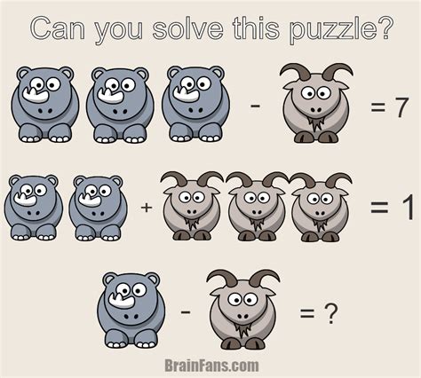 Can You Solve This Math Puzzle For Geniuses There Is A Goat And A