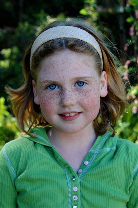 Portrait Photo Freckles Redheads Children People Photos Quick