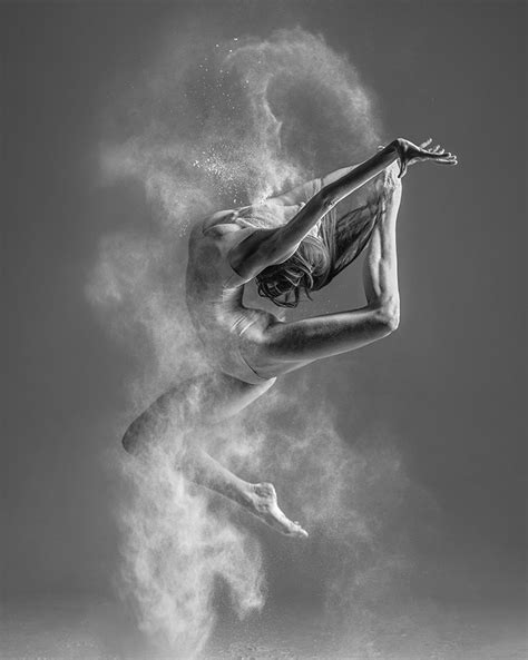 Alexander Yakovlev Bathes Ballet Bodies In Exploding Flour Dust Dance Photography Ballet