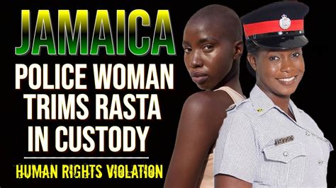 jamaica police trims rasta woman youtube