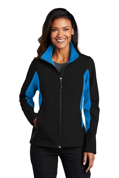 Port Authority Ladies Core Colorblock Soft Shell Jacket Product
