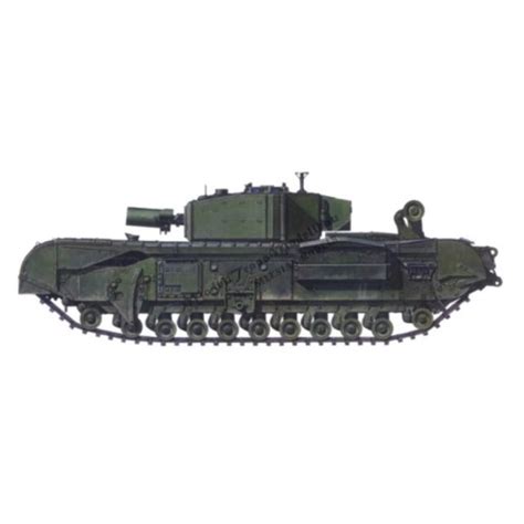 Churchill Mkiii Avre With Mkii Cuppola And Additional Armor