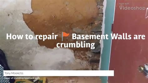 How To Repair Basement Walls Crumbling Openbasement