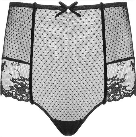 Intimate ™ Isexy Sheer Lace High Waist Plus Size Panties Intimateilove