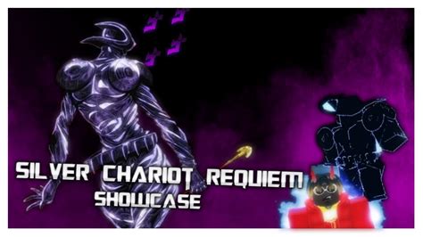 Silver Chariot Requiem Showcase Your Bizarre Adventure Roblox Youtube