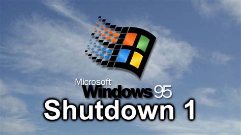 Windows 95 Sound Shutdown 1 Youtube