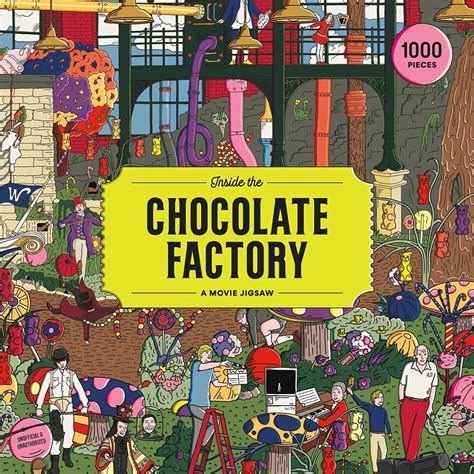 I'm incredibly proud and honored to work alongside… Inside the Chocolate Factory A Movie Jigsaw | 1000 Pieces ...