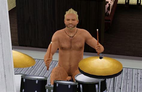 Naked Bear Drummer Baragamer