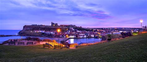Whitby North Yorkshire Panoramic Photograph By Tim Hill
