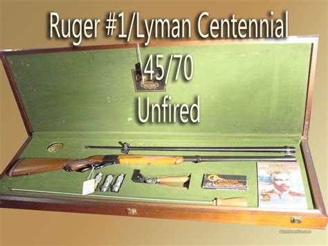 Ruger 1 Lyman Centennial Special 4 For Sale At