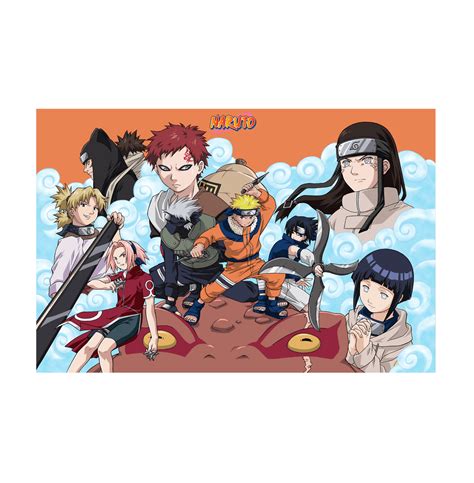 Naruto Group Maxi Poster —