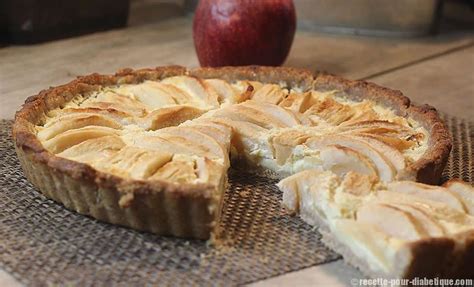 Tarte aux Pommes à la pâte sablée IG Bas