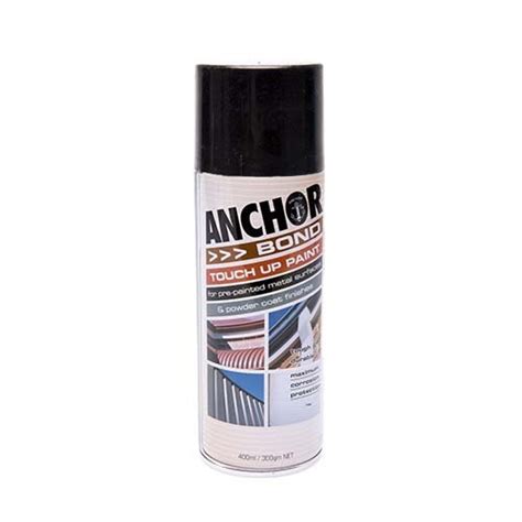 Anchor Bond Acrylic Touch Up Aerosol Paint Etch Primer Black 300g