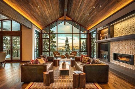 Ski Lodge By Aspen Leaf Interiors Homeadore Homeadore