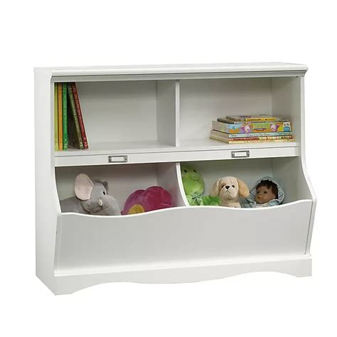 Sauder Pogo Cubbyhole Bookcase In Soft White Bed Bath And Beyond