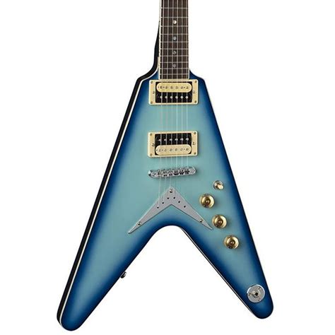 Dean V 79 Blue Burst Electric Guitar