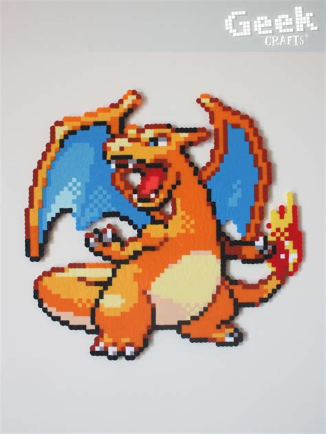 Pixel Art Dracaufeu Shiney Images