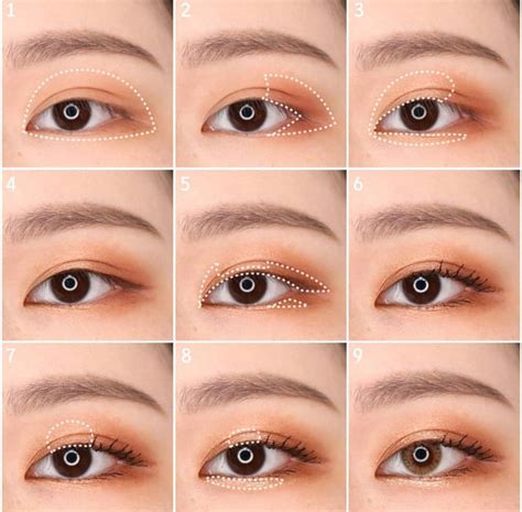 Eye Makeup Tutorial Korean Style Daily Nail Art And Design