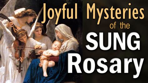 Singing Rosary Sung Joyful Mysteries Of The Holy Rosary In Song