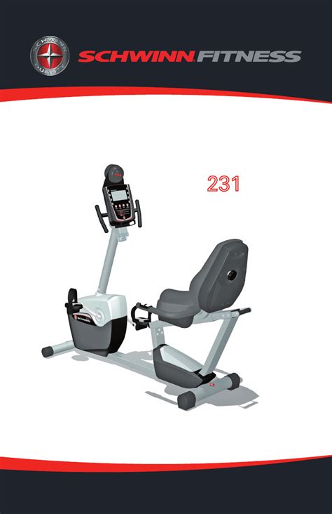 Schwinn 270 recumbent bike has everything someone would want from a recumbent bike, no matter if you're looking for highlighted features. Schwinn Exercise Bike 231 User Guide | ManualsOnline.com
