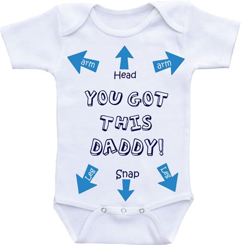 Funny Baby Onesies About Dad