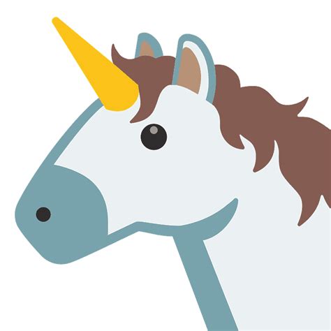 Unicorn Emoji Clipart Free Download Transparent Png Creazilla